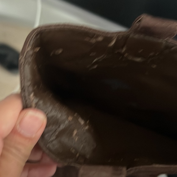 High heeled Tommy Hilfiger brown boots - Picture 6 of 6